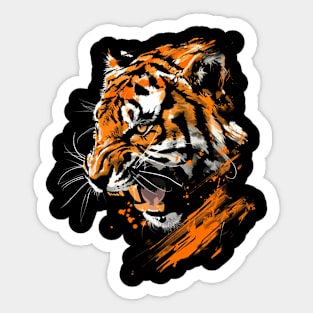 Tigers' Stripes Camouflage Mystery Sticker